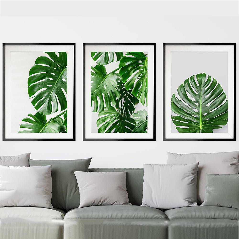 Home Decor Green Plant Canvas Painting - The Sunflower Store Co