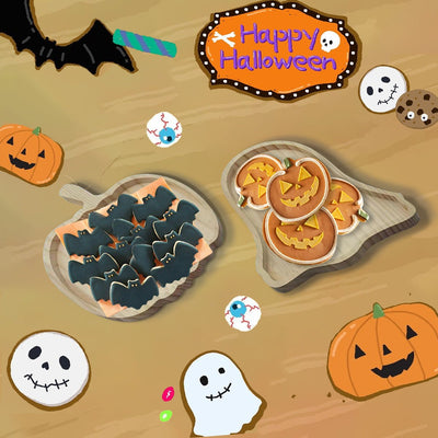 Halloween Wooden Pumpkin Tray Home Decor - The Sunflower Store Co