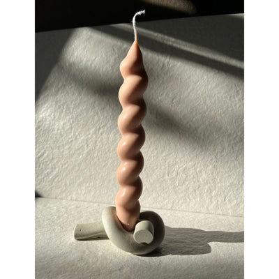 The Knot Concrete Candle Holder - The Sunflower Store Co