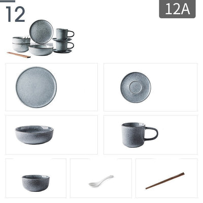 Porcelain Retro Personality Creative And Dishes - The Sunflower Store Co