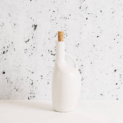 Stoneware Olive Oil Bottle | Canard 34oz - The Sunflower Store Co