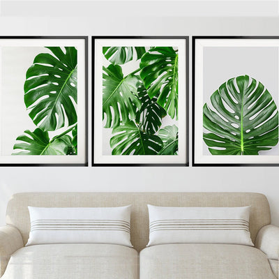 Home Decor Green Plant Canvas Painting - The Sunflower Store Co