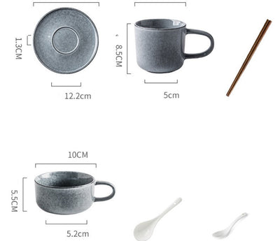 Porcelain Retro Personality Creative And Dishes - The Sunflower Store Co