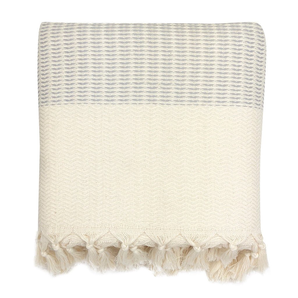 Plush Wavy Turkish Throw - The Sunflower Store Co