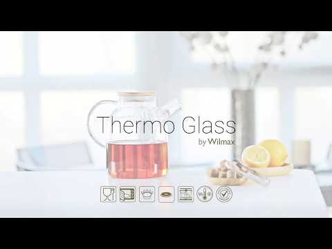 Thermo Glass Teapot 32 Fl Oz | High temperature and shock resistant - The Sunflower Store Co