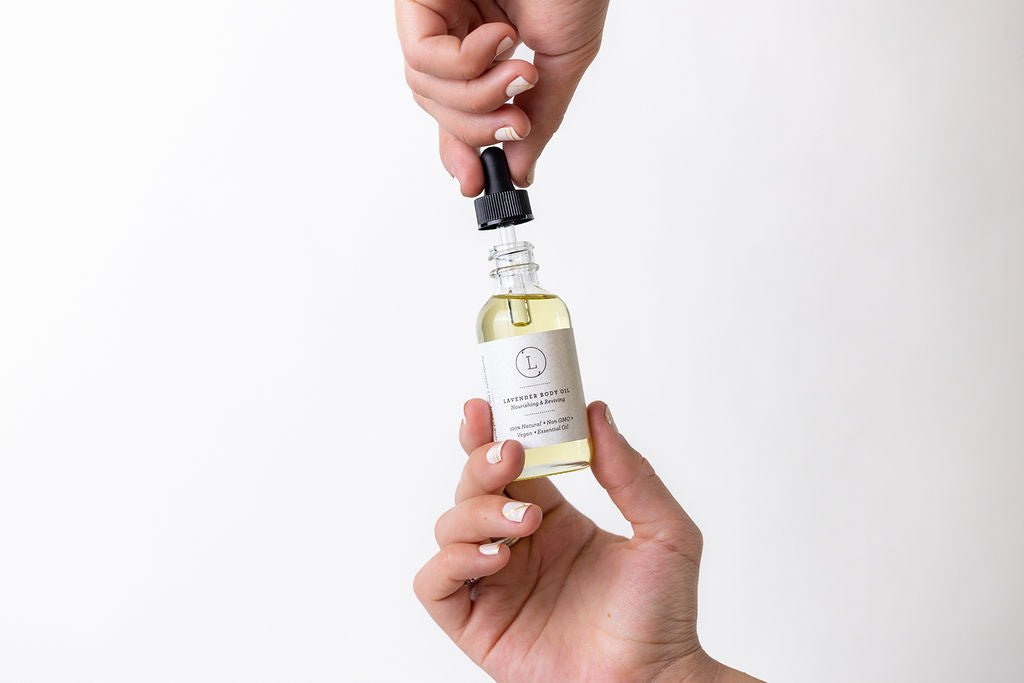 Lavender Body Oil, Natural Moisturizing Body Oil - The Sunflower Store Co