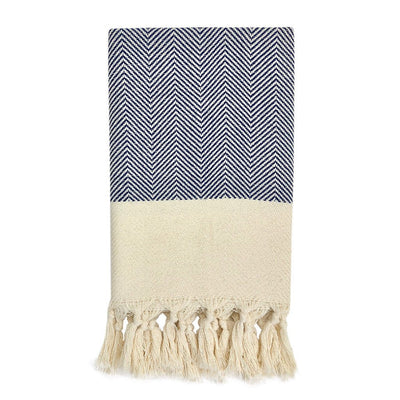 Herringbone Turkish Hand Towel - The Sunflower Store Co