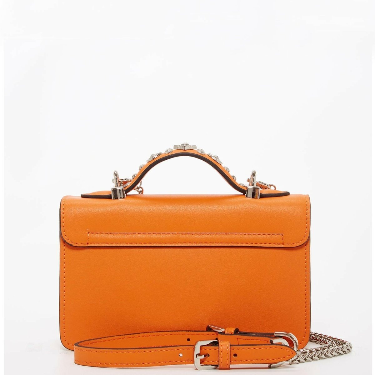 SUSU Studded Small Leather Crossbody Bag Orange Purse Cute Handbag Women's Handbag - The Sunflower Store Co