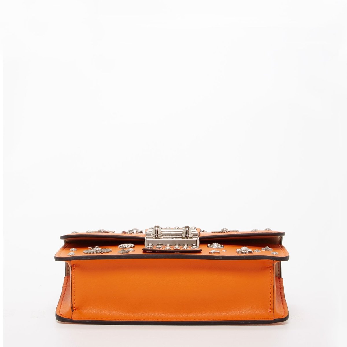 SUSU Studded Small Leather Crossbody Bag Orange Purse Cute Handbag Women's Handbag - The Sunflower Store Co