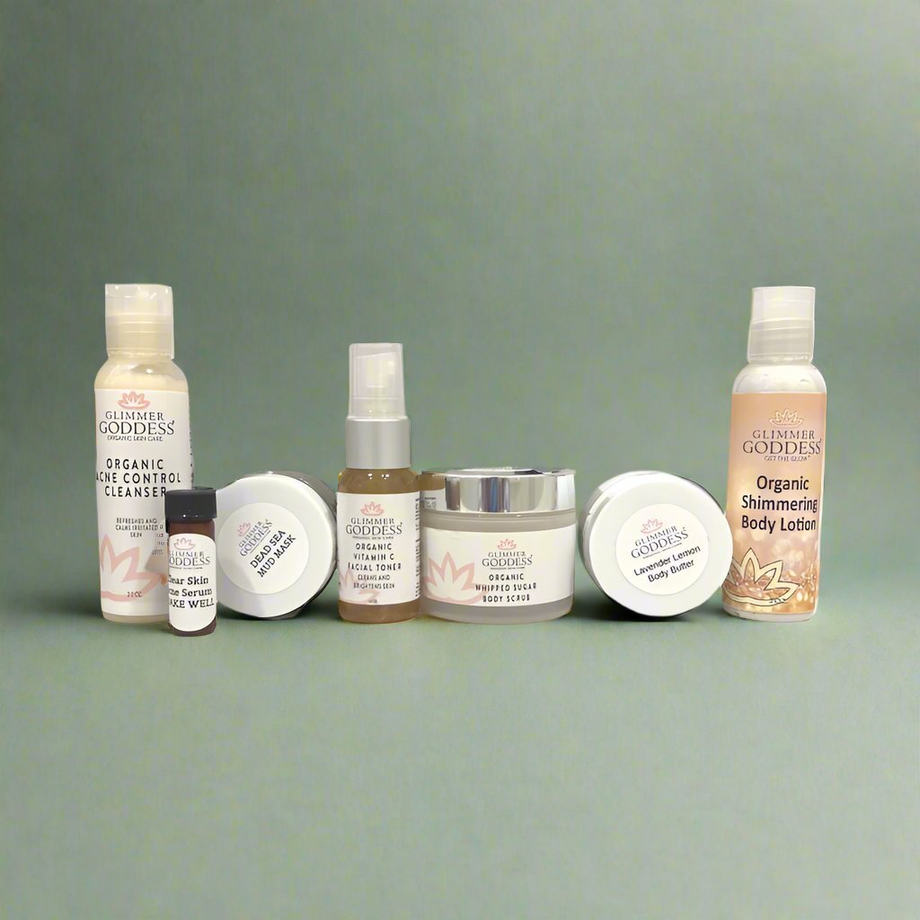 Organic Acne Control Deluxe Sample Kit - The Sunflower Store Co