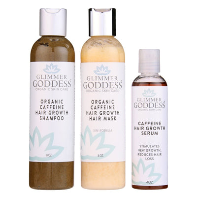 Organic Caffeine Hair Growth Trio - The Sunflower Store Co