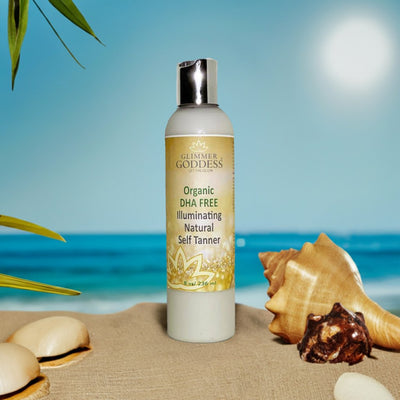 Organic DHA FREE Self Tanner For A Sun - Kissed Glow - The Sunflower Store Co
