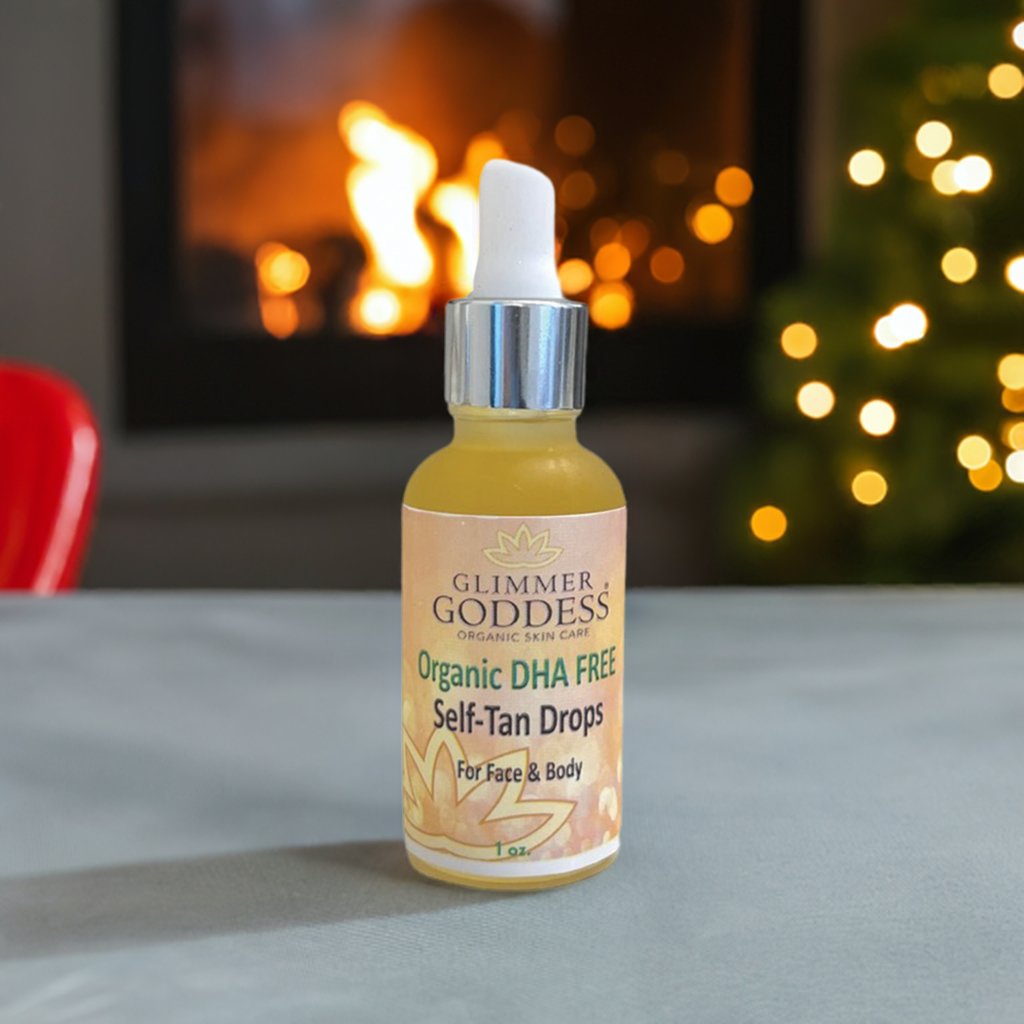 Organic DHA FREE Tanning Drops for Face & Body 1 oz. - The Sunflower Store Co