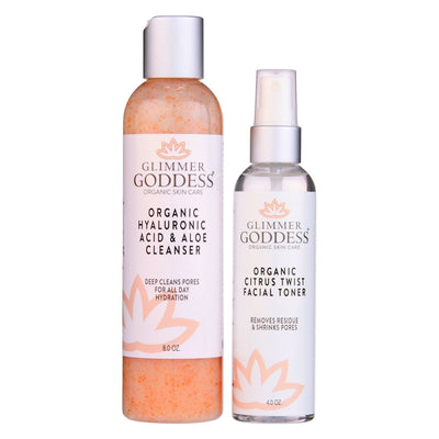 Organic Face Cleansing Kit for Smooth, Vibrant Skin - The Sunflower Store Co