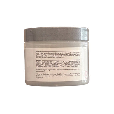 Organic Papaya and Pineapple Enzyme Face Mask - The Sunflower Store Co