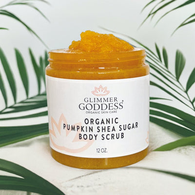 Organic Pumpkin Shea Sugar Body Scrub - The Sunflower Store Co