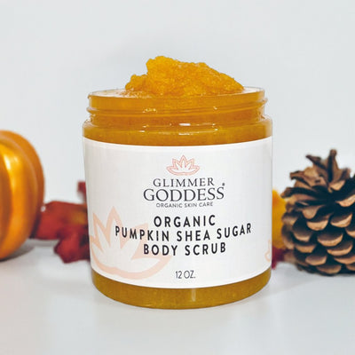 Organic Pumpkin Shea Sugar Body Scrub - The Sunflower Store Co