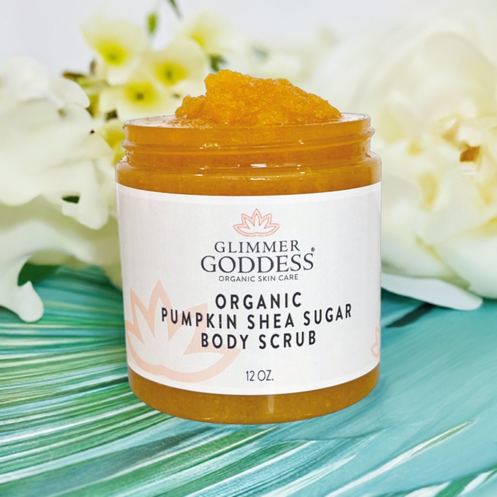 Organic Pumpkin Shea Sugar Body Scrub - The Sunflower Store Co