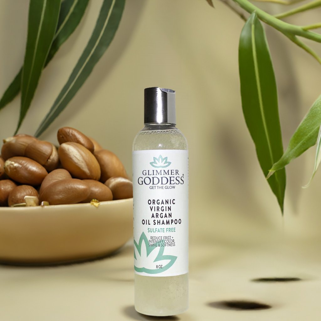 Organic Sulfate Free Shampoo with Morrocan Argan Oil - The Sunflower Store Co