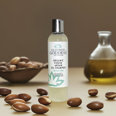 Organic Sulfate Free Shampoo with Morrocan Argan Oil - The Sunflower Store Co