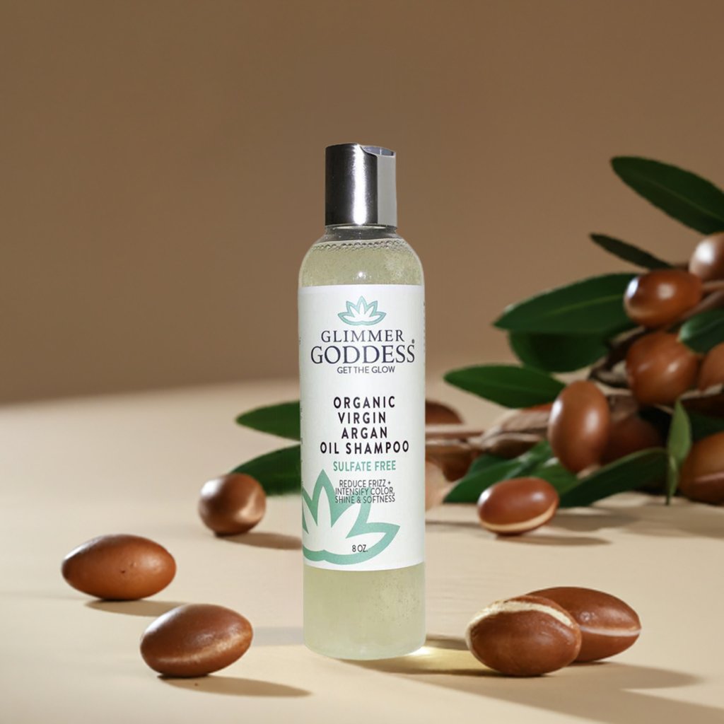 Organic Sulfate Free Shampoo with Morrocan Argan Oil - The Sunflower Store Co