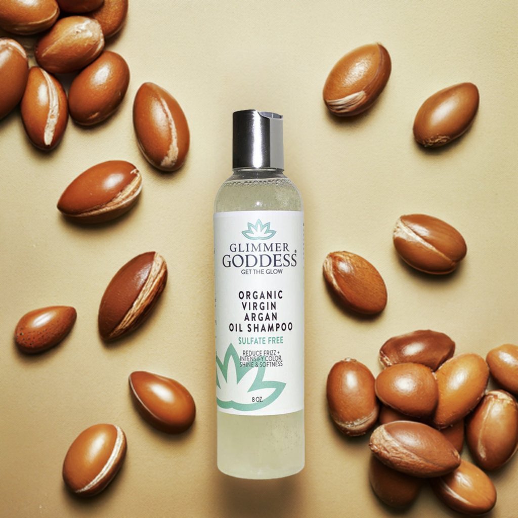 Organic Sulfate Free Shampoo with Morrocan Argan Oil - The Sunflower Store Co
