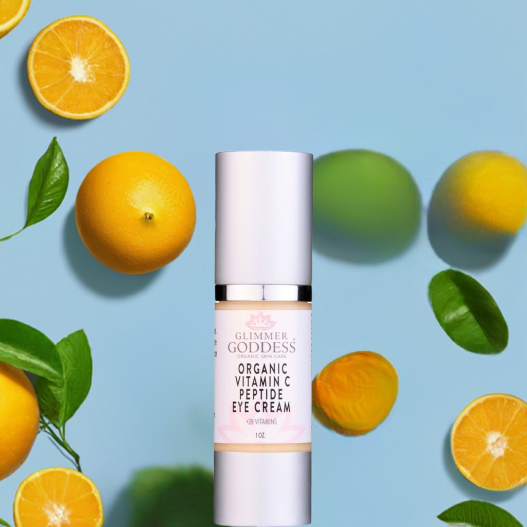 Organic Vitamin C Eye Serum For Dark Circles - The Sunflower Store Co