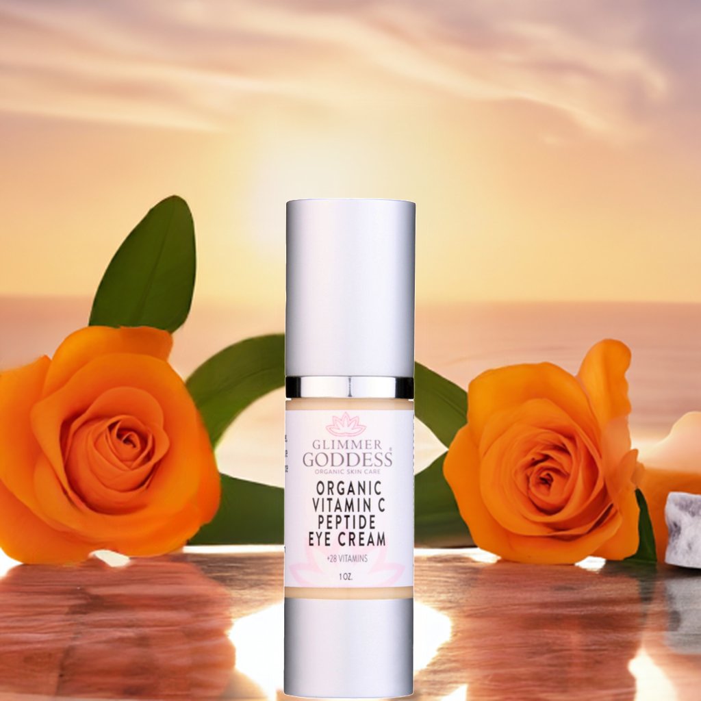 Organic Vitamin C Eye Serum For Dark Circles - The Sunflower Store Co
