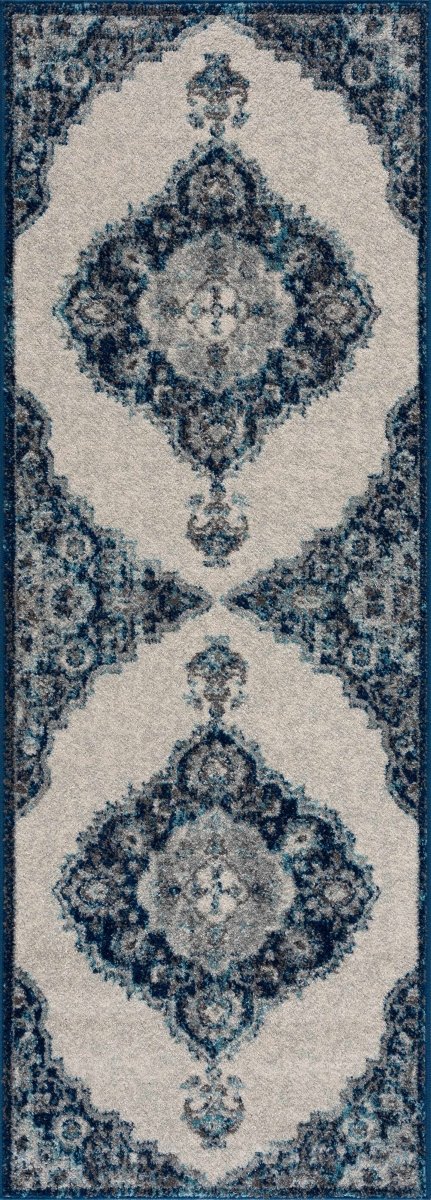 Istanbul Blue Area Carpet - Clearance - The Sunflower Store Co