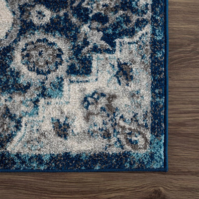 Istanbul Blue Area Carpet - Clearance - The Sunflower Store Co