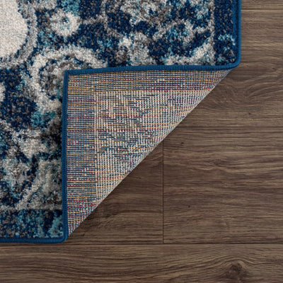Istanbul Blue Area Carpet - Clearance - The Sunflower Store Co