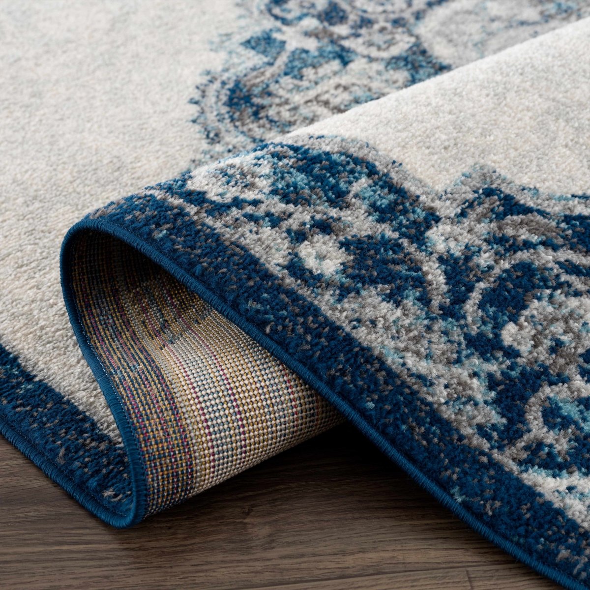 Istanbul Blue Area Carpet - Clearance - The Sunflower Store Co