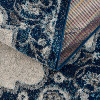 Istanbul Blue Area Carpet - Clearance - The Sunflower Store Co