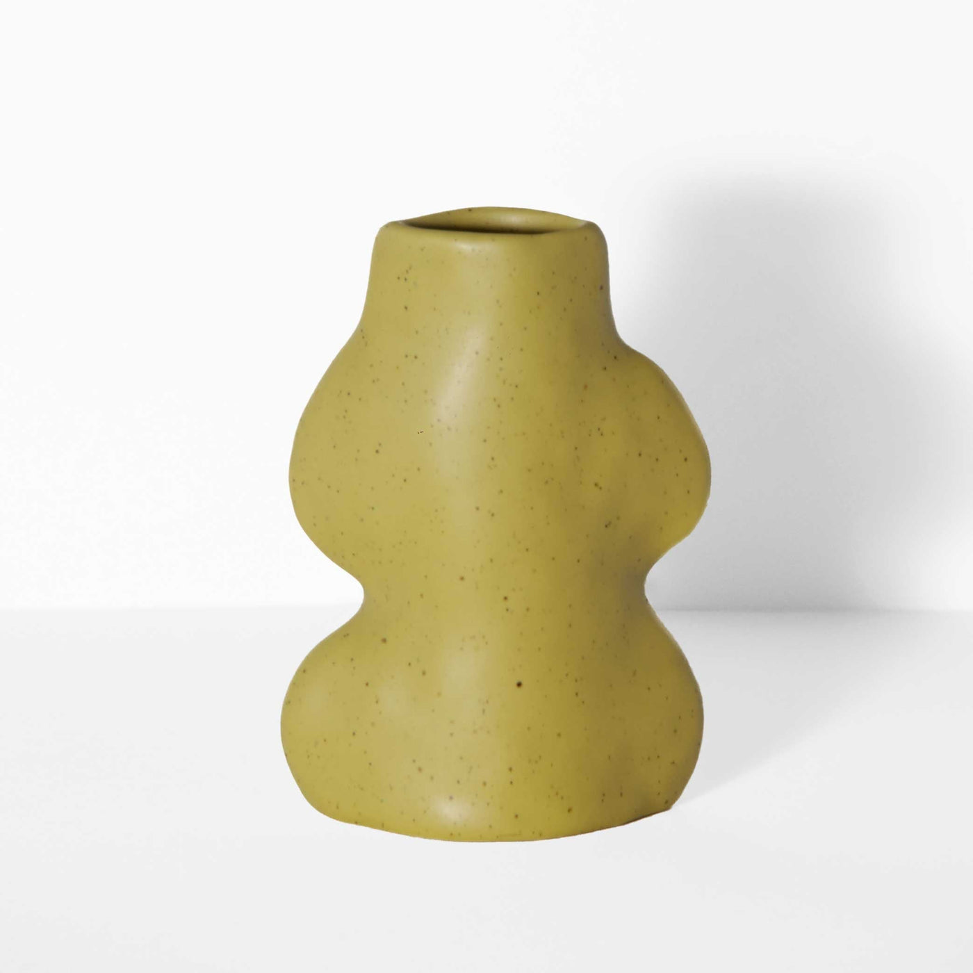 Fluxo Ceramic Vase - Small Pistachio Green - The Sunflower Store Co