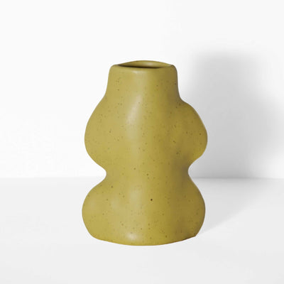 Fluxo Ceramic Vase - Small Pistachio Green - The Sunflower Store Co