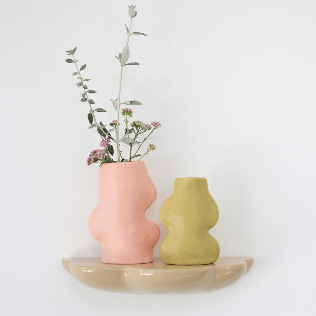 Fluxo Ceramic Vase - Small Pistachio Green - The Sunflower Store Co
