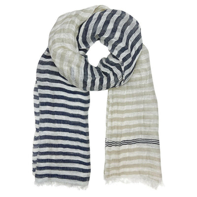 Cabana Linen Blend Wrap Scarf - The Sunflower Store Co