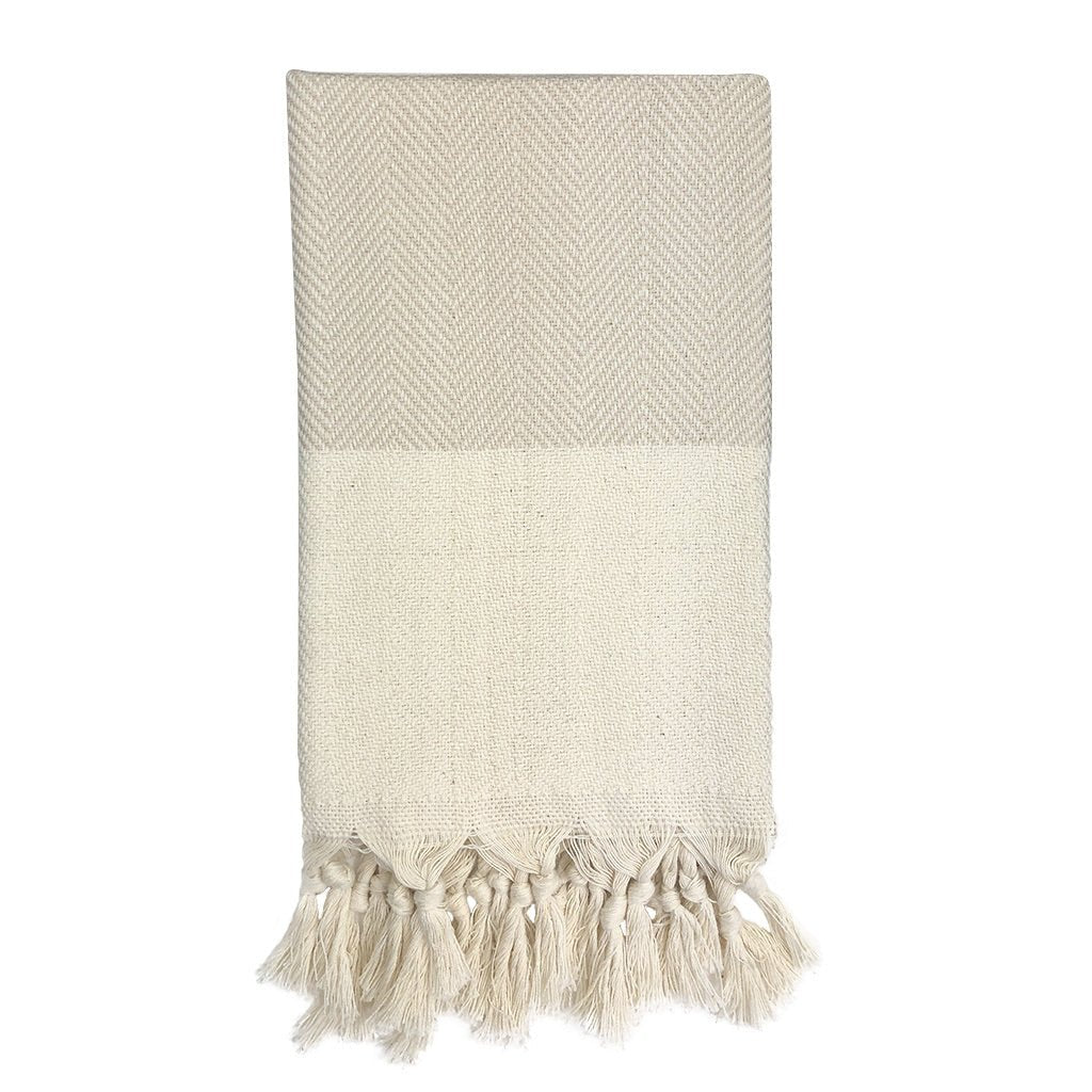 Herringbone Turkish Hand Towel - The Sunflower Store Co