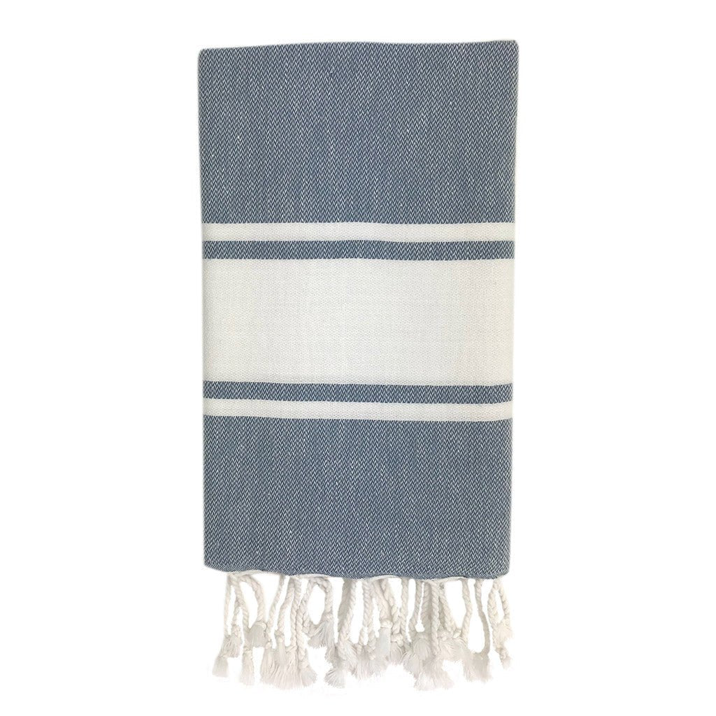 Essential Stripe Turkish Hand Towel - The Sunflower Store Co