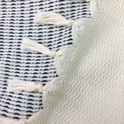 Plush Wavy Turkish Throw - The Sunflower Store Co