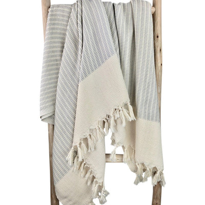 Plush Wavy Turkish Throw - The Sunflower Store Co